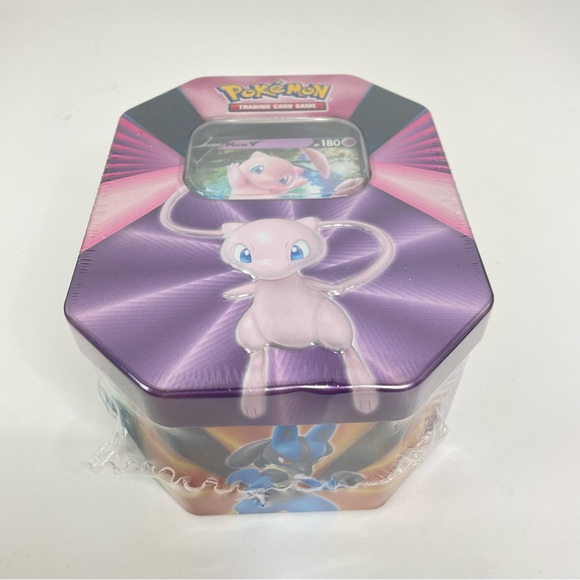 Pokemon TCG Mew V Forces Tin Brand New Factory Sealed - Picture 3 of 5
